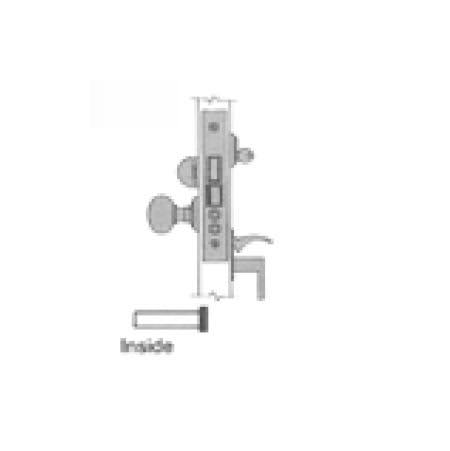 Residential Entrance Mortise Lock w/ Strike 2-1/2 BS Satin Brass RH K22627