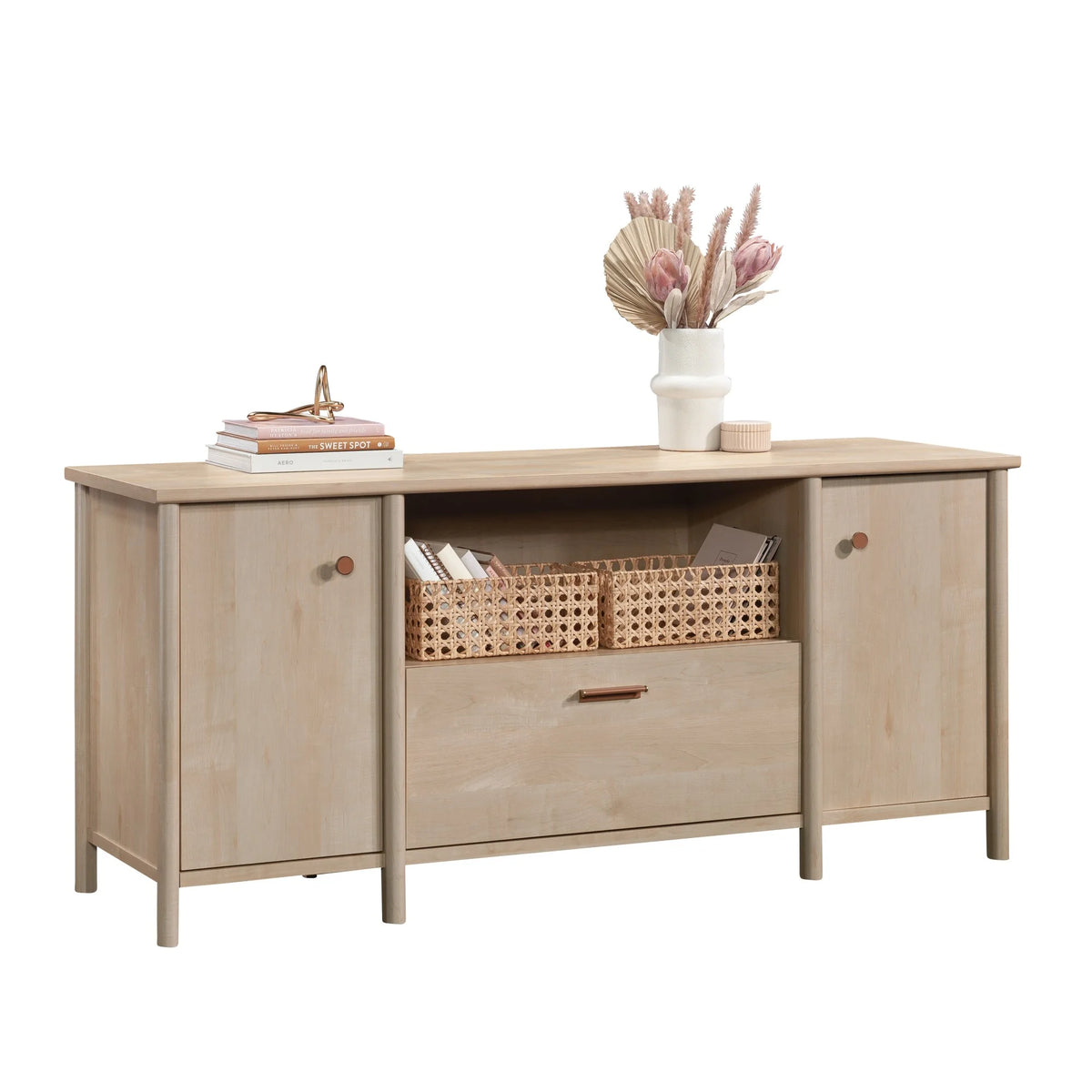 Natural Maple Engineered Wood Credenza I79307