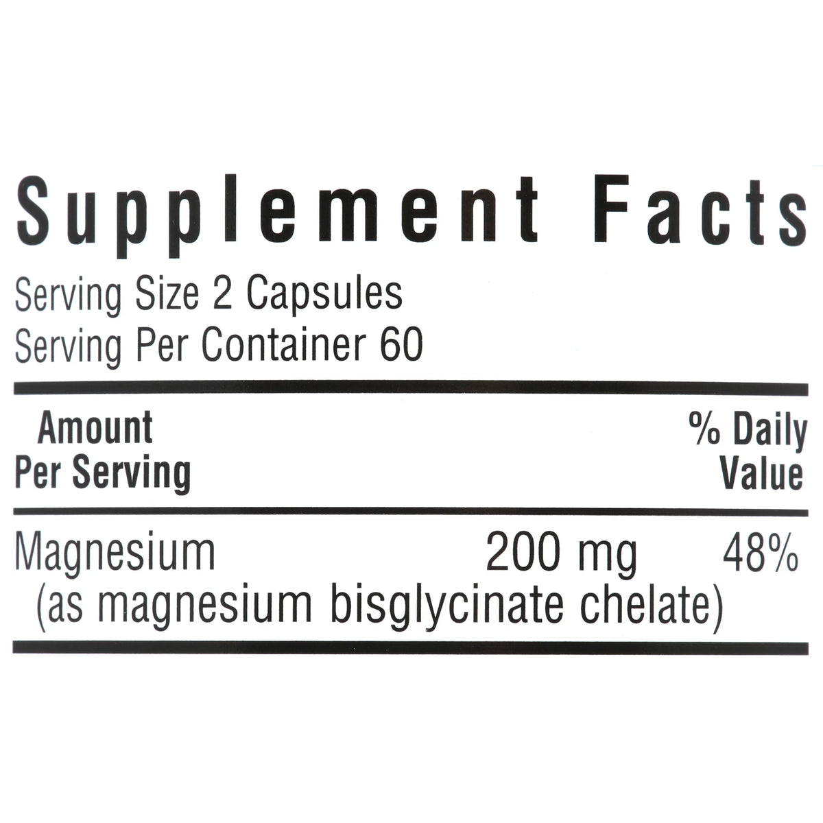 Chelated Magnesium 120 Vegetable Capsule I98114