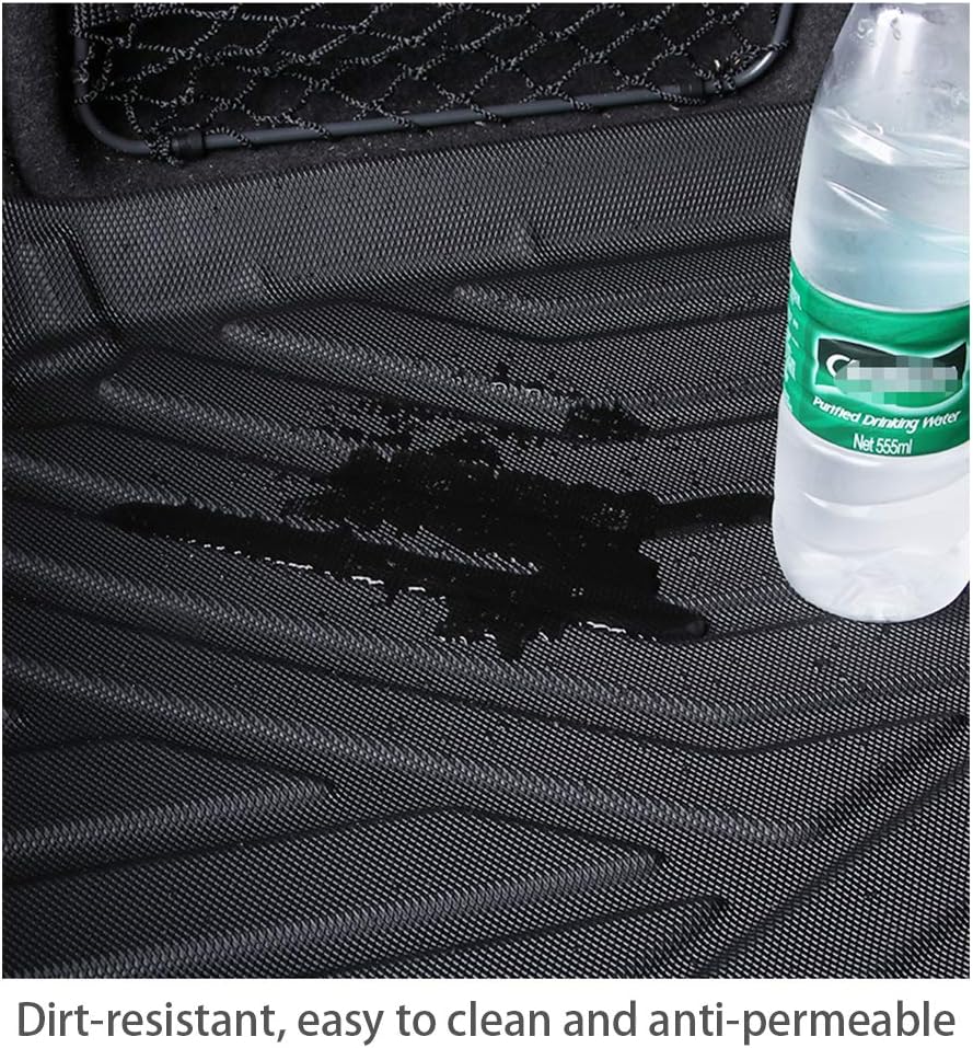 Black Rubber Cargo Liner Trunk Mat Y479