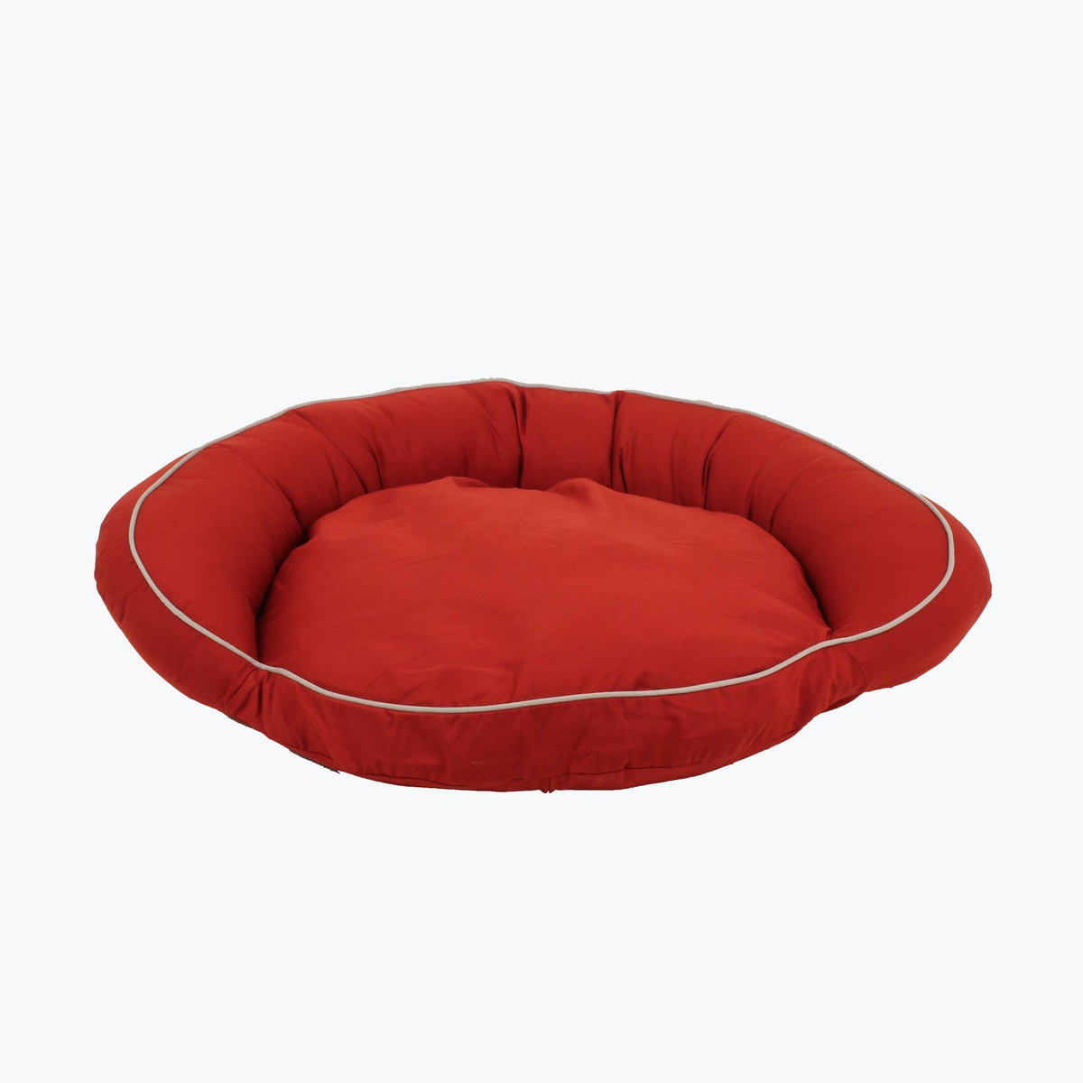 Red Twill Bolster Bed Y651605