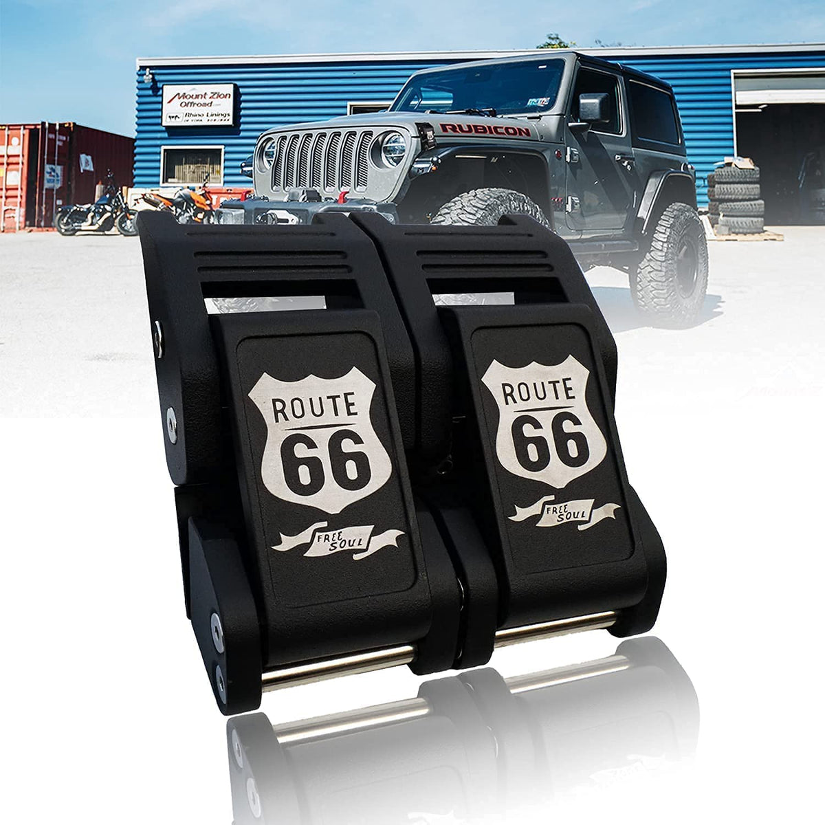 Hood Latches for Jeep Wrangler JL Gladiator JT Anti-Theft Lock 2pcs A977