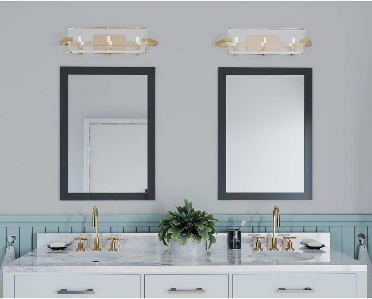 Gold Bath & Vanity Light P829