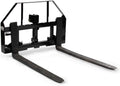 60-in Pallet Fork Hay Frame Attachment with Rack, Receiver Hitch Z81514