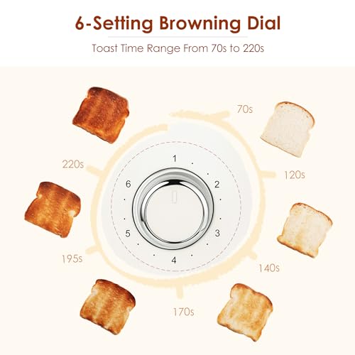 2 Slice Retro Stainless Steel Toaster with Extra Wide Slot A6166