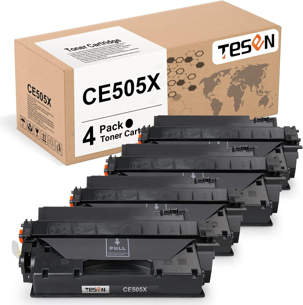 Compatible Toner Cartridge 4-Pack C10589