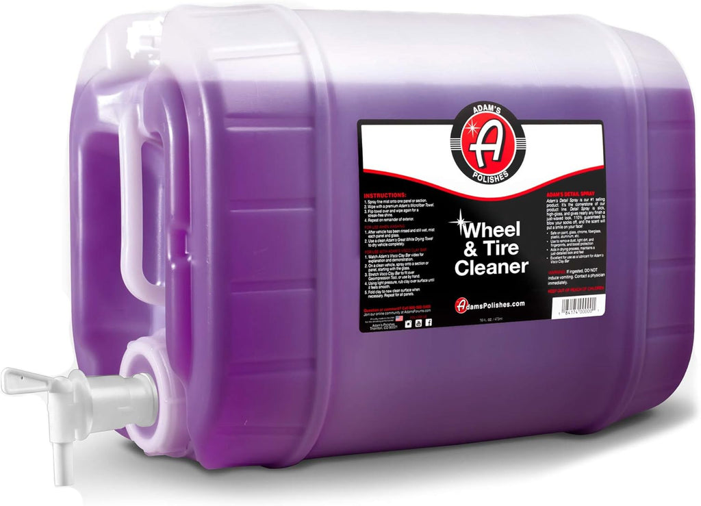 5 Gallon Wheel & Tire Cleaner with Wheel Brush & Tire Brush D434