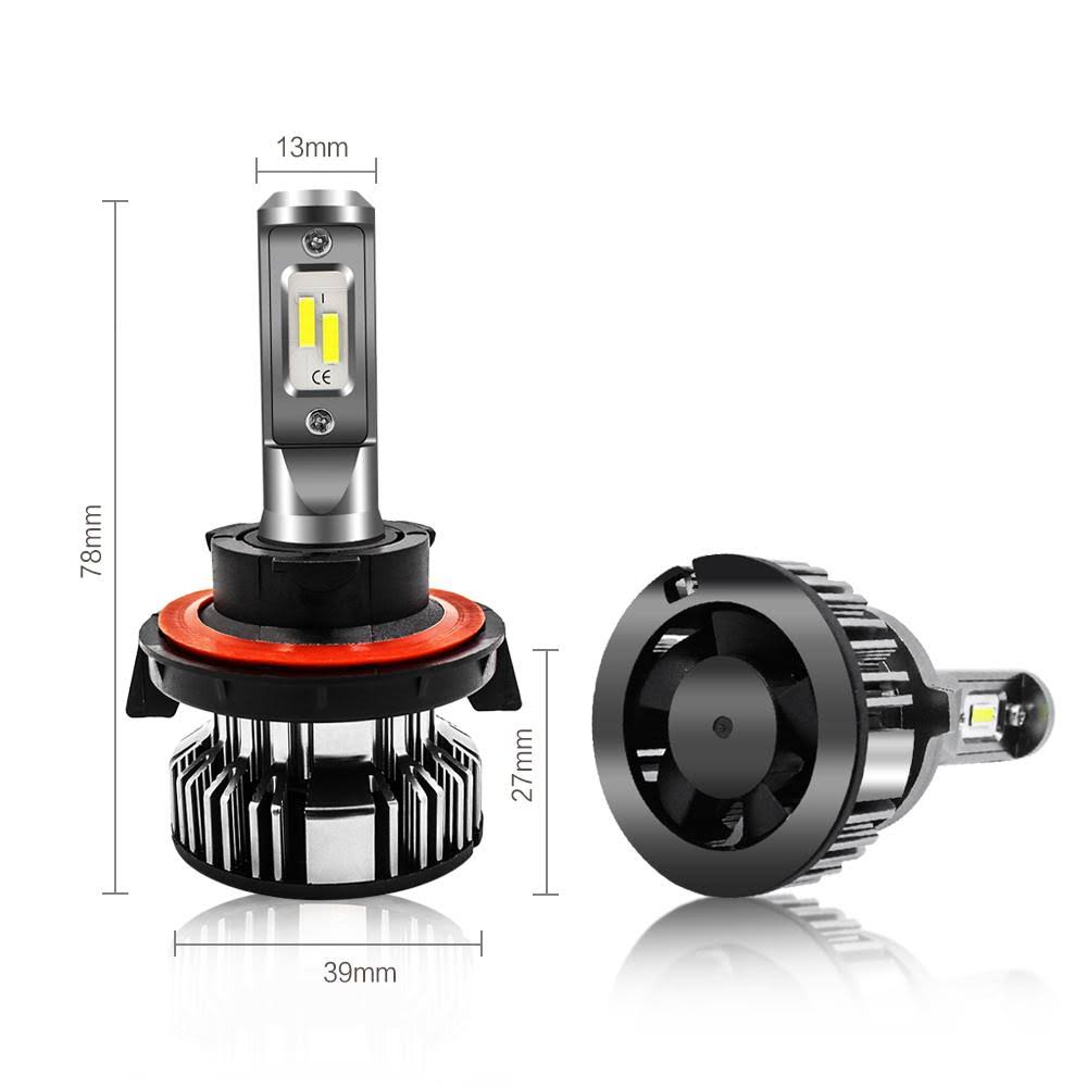 H13 9008 LED Headlight Bulbs, 6000K Xenon White M206375