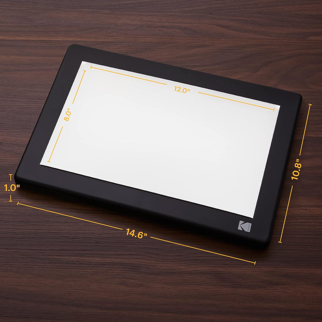 LED Light Box 8”x6” for Negatives, Slides & Films P173