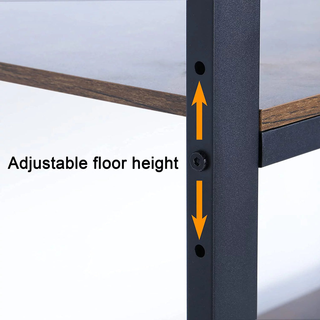 5 Tier Utility Storage Shelf with Hooks G65222