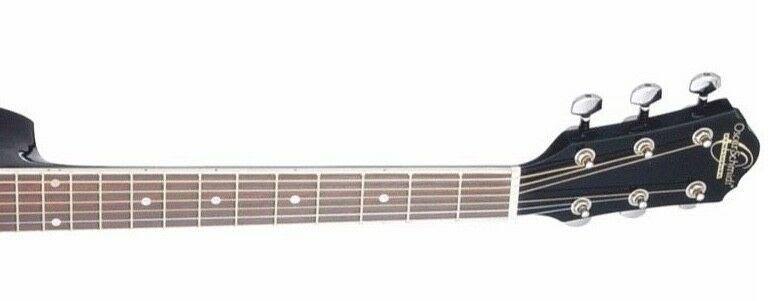 Black Dreadnought Acoustic Guitar O989177