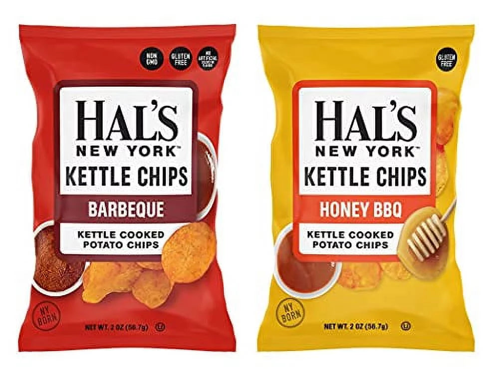 Kettle Cooked Potato Chips, Gluten Free, 2oz, Pack of 24 R2818