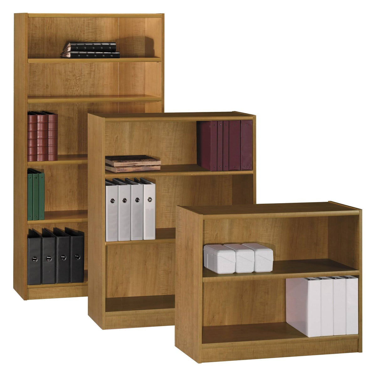 3-Shelf Bookcase in Snow Maple H863863