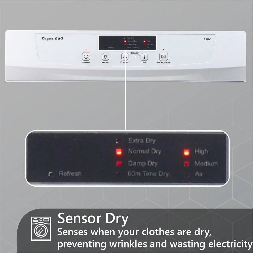 Compact Front Load Washer & Dryer G75033