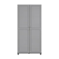Utility Storage Cabinet, Gray X879