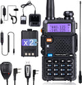 UV-5R Ham Radio Handheld Full Kit Pack of 2 U795697