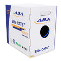 Blue 1000ft Cat6 Riser UTP 23AWG Solid Bare Copper Ethernet Cable L423486