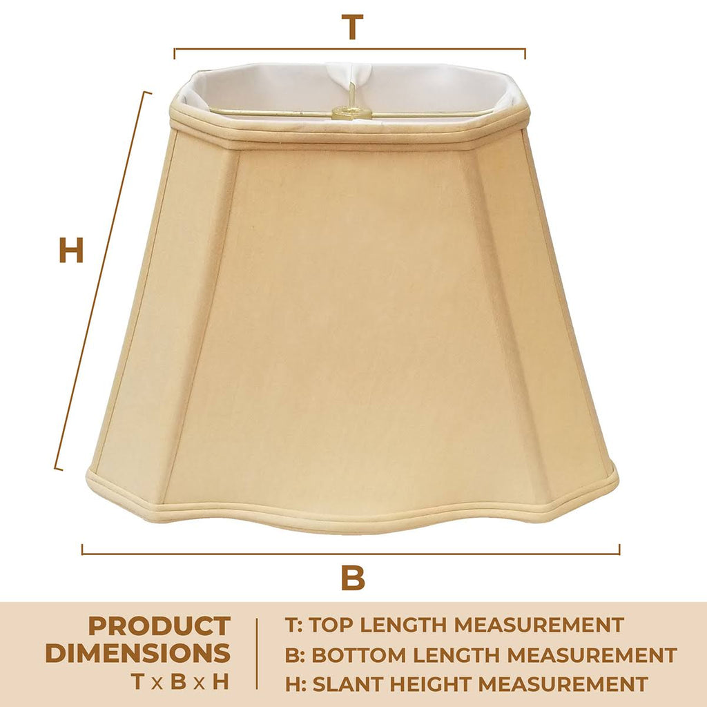 Antique Gold Lamp Shade, 11 x 20 x 14 K84827