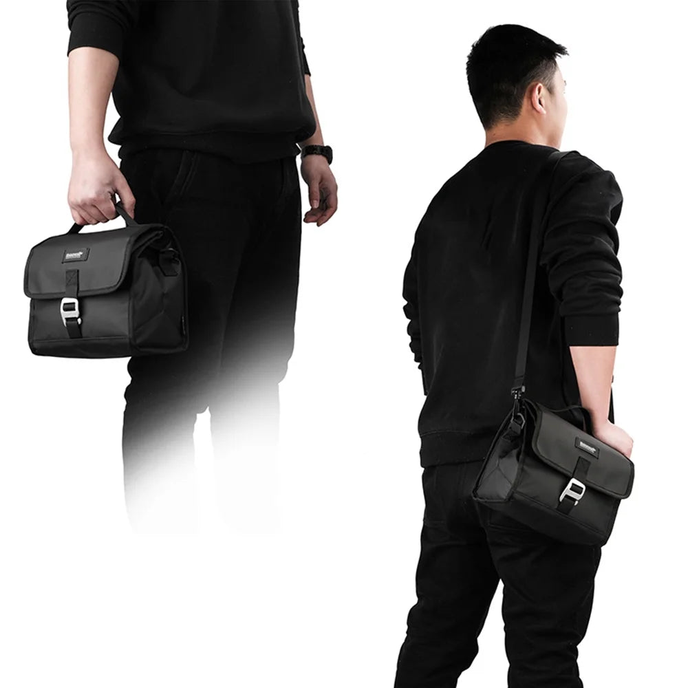 Folding Bike Handlebar Bag with Rain Cover B964