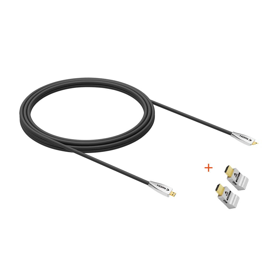 Fiber HDMI Cable 4K60HZ HDR 100 feet HDMI2.0b Cable, 18.2 Gbps, ARC, HDR10, Dolby Vision, HDCP2.2, 4:4:4, Ultra Slim and Flexible HDMI Optic Cable 30m E786466