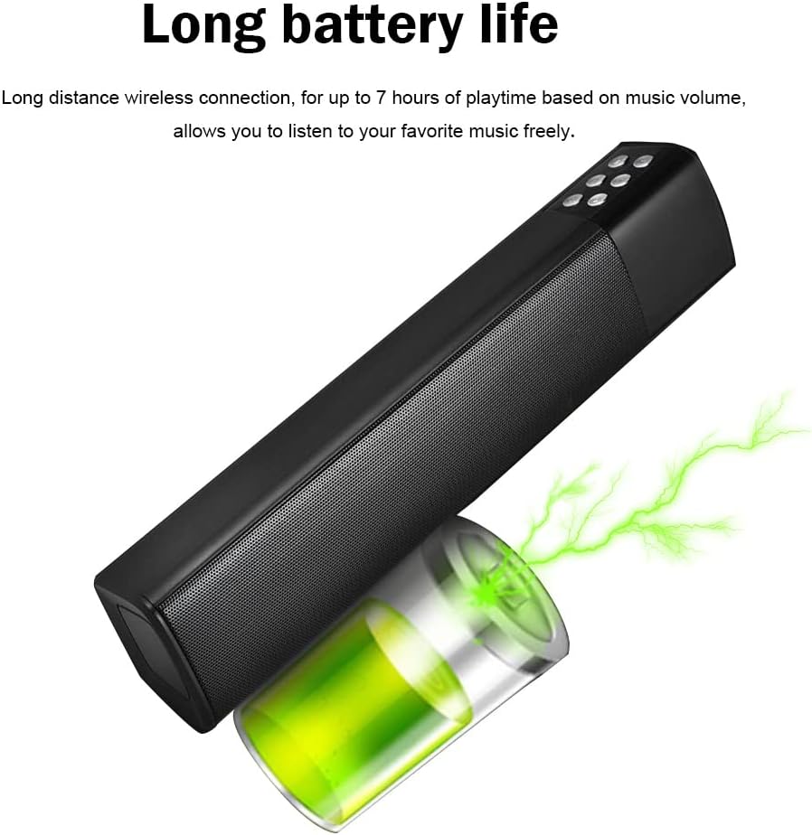 Bluetooth Soundbar with LED Display Black Pack of 2 U52897