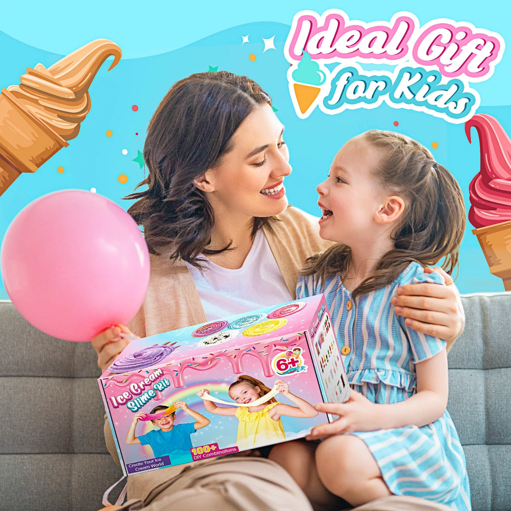 DIY Ice Cream Slime Kit Toys F34059