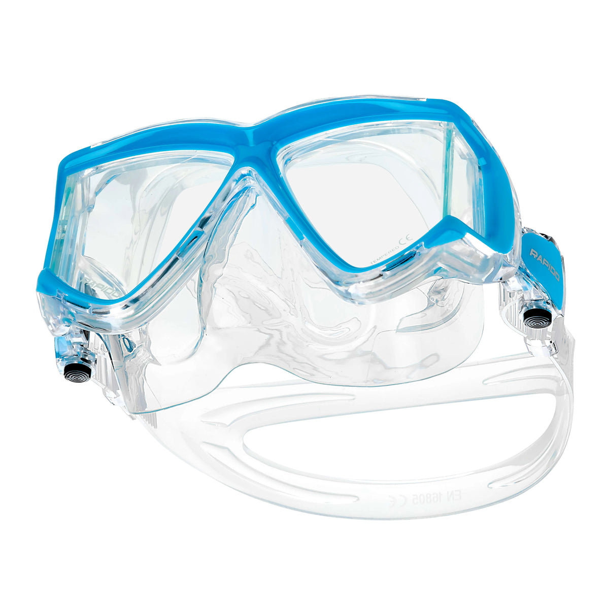 Panoramic Side-View Snorkel Mask with Dry Snorkel Set C793