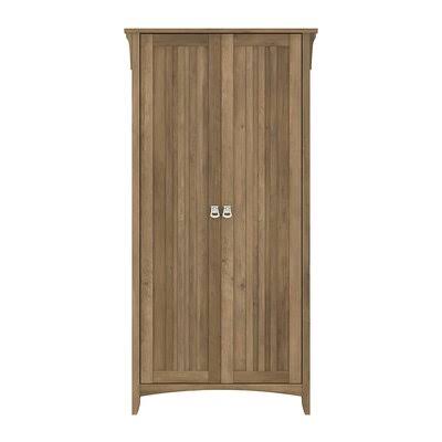 Free-Standing Bathroom Cabinet Reclaimed Pine U46497