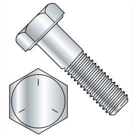 1/4-20 x 5/8x22 Hex Head Cap Screw - Carbon Steel - Zinc - UNC - Grade 5 - 100 Pack V28513
