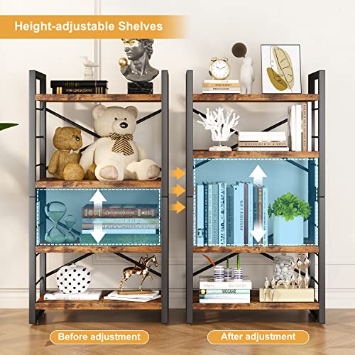 3 Tier Metal Black Bookshelf K980260