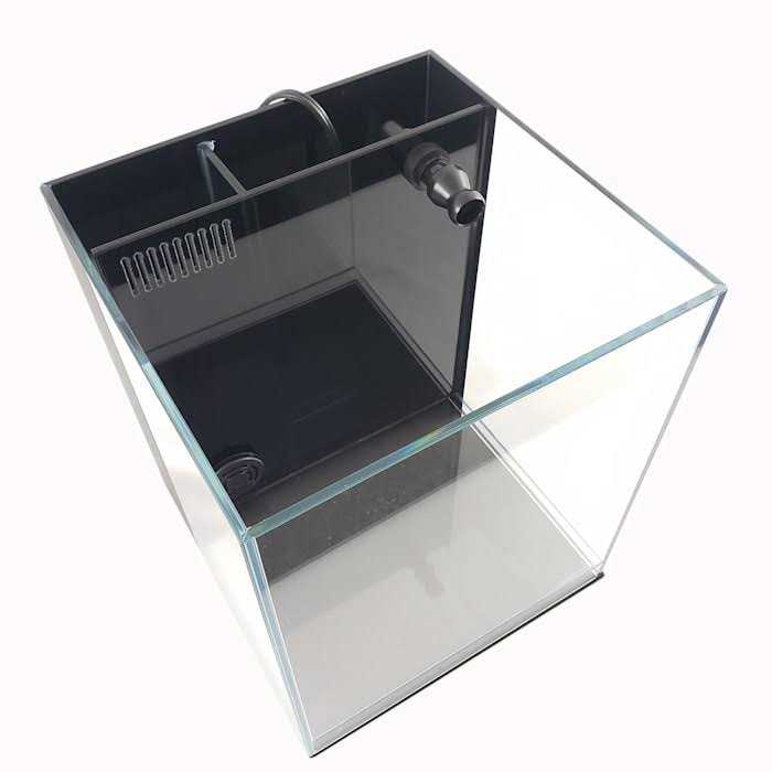 Ultra Low Iron Glass Aquarium with Filter K694