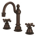 Widespread Lavatory Faucet with Pop-Up Drain in Oil-Rubbed Bronze A31960