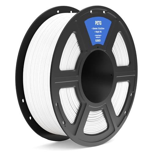 Black PETG Filament 1.75mm 2KG 2 Spool Y83711