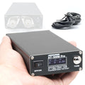 AT100M Antenna Tuner 1.8Mhz-30Mhz Automatic/Manual Tuning 100W Standing Waves Meter Multifunctional HF Radio Meter Morse Code Exerciser Supported K67337