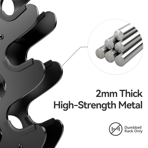 Compact A-Frame Weight Rack with Rubber Covers B1464
