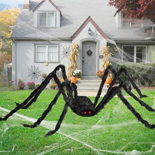9 Ft Halloween Spider Outdoor Decorations B9204