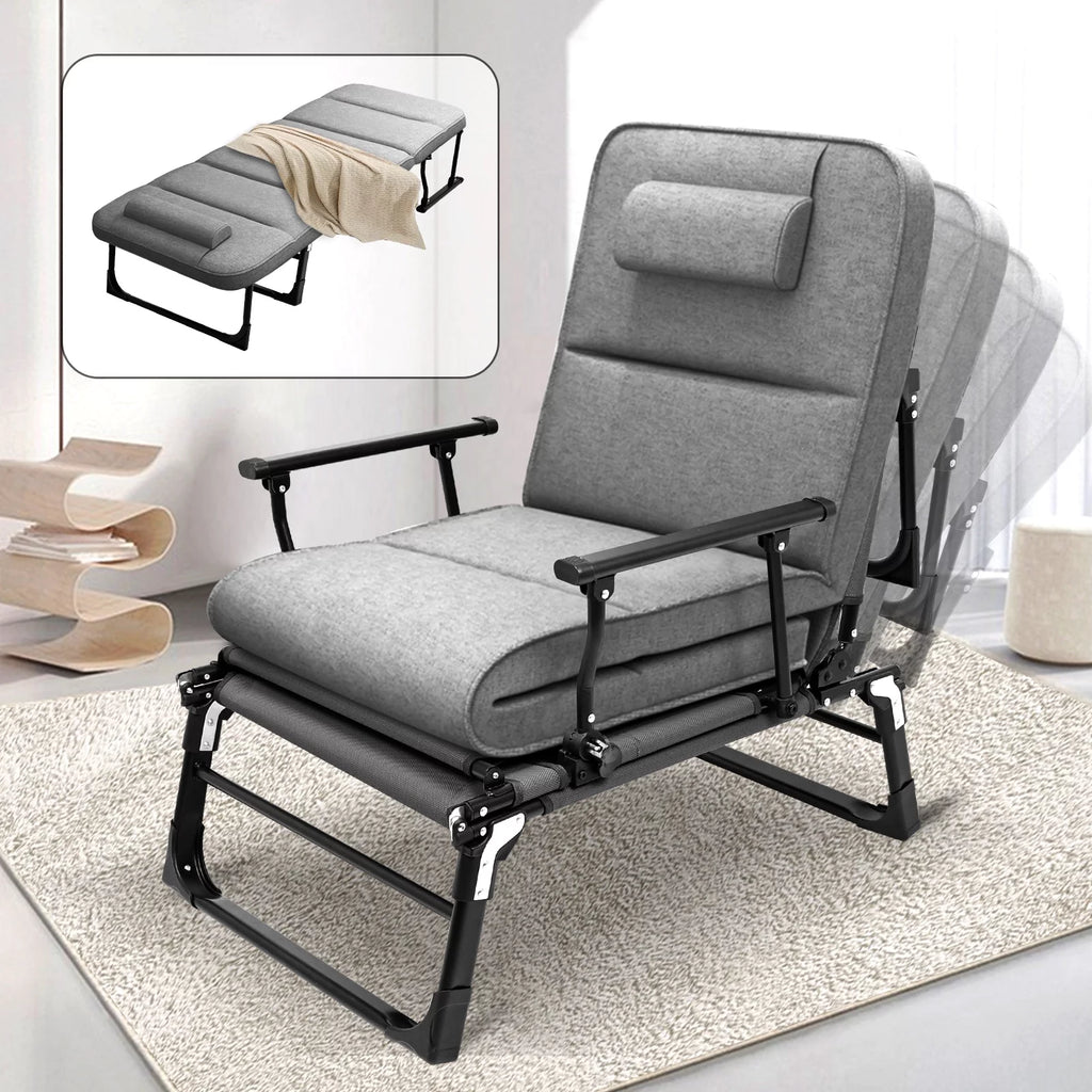3 in 1 Folding Sofa Bed with Mattress & Pillow G82408
