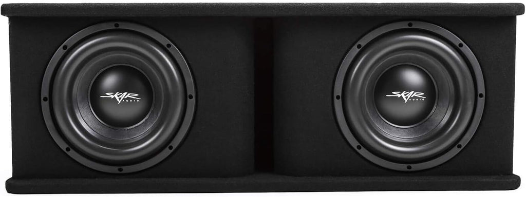 Dual 10" 2,400 Watt Loaded Subwoofer Enclosure with Amplifier R6497