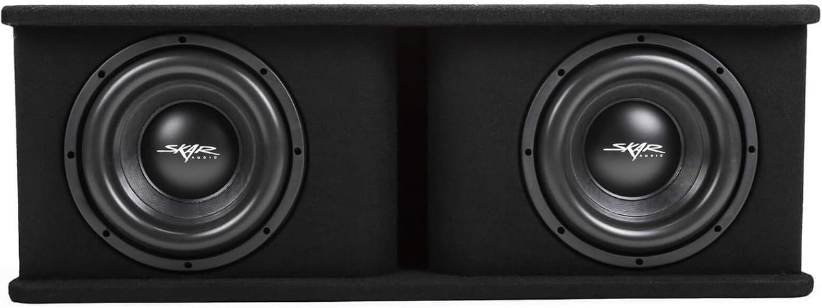 Dual 10" 2,400 Watt Loaded Subwoofer Enclosure with Amplifier R6497