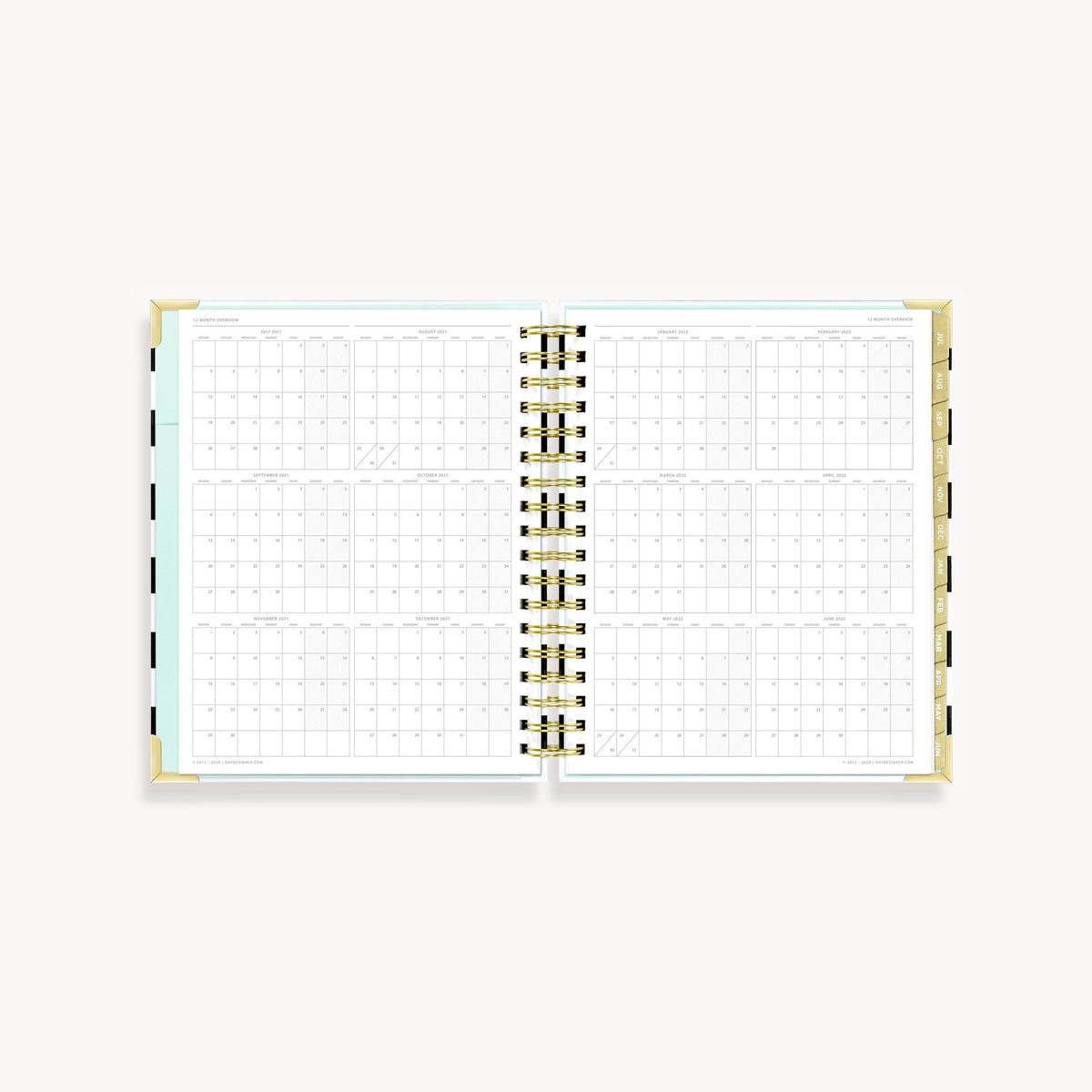 Black Weekly Planner H47901