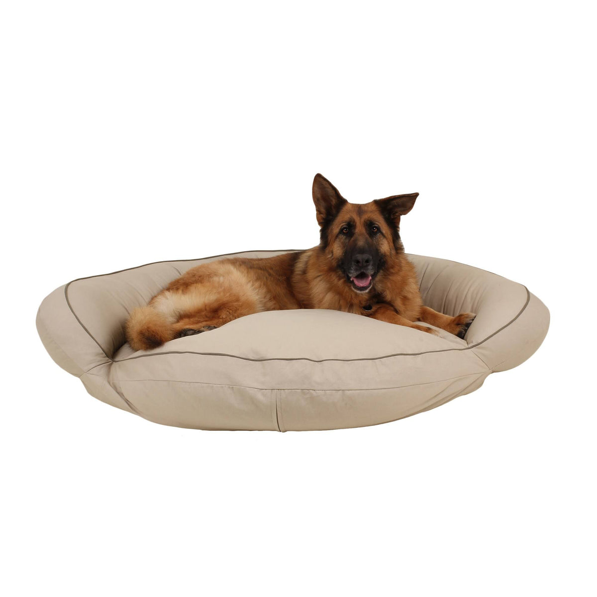 Red Twill Bolster Bed Y651605