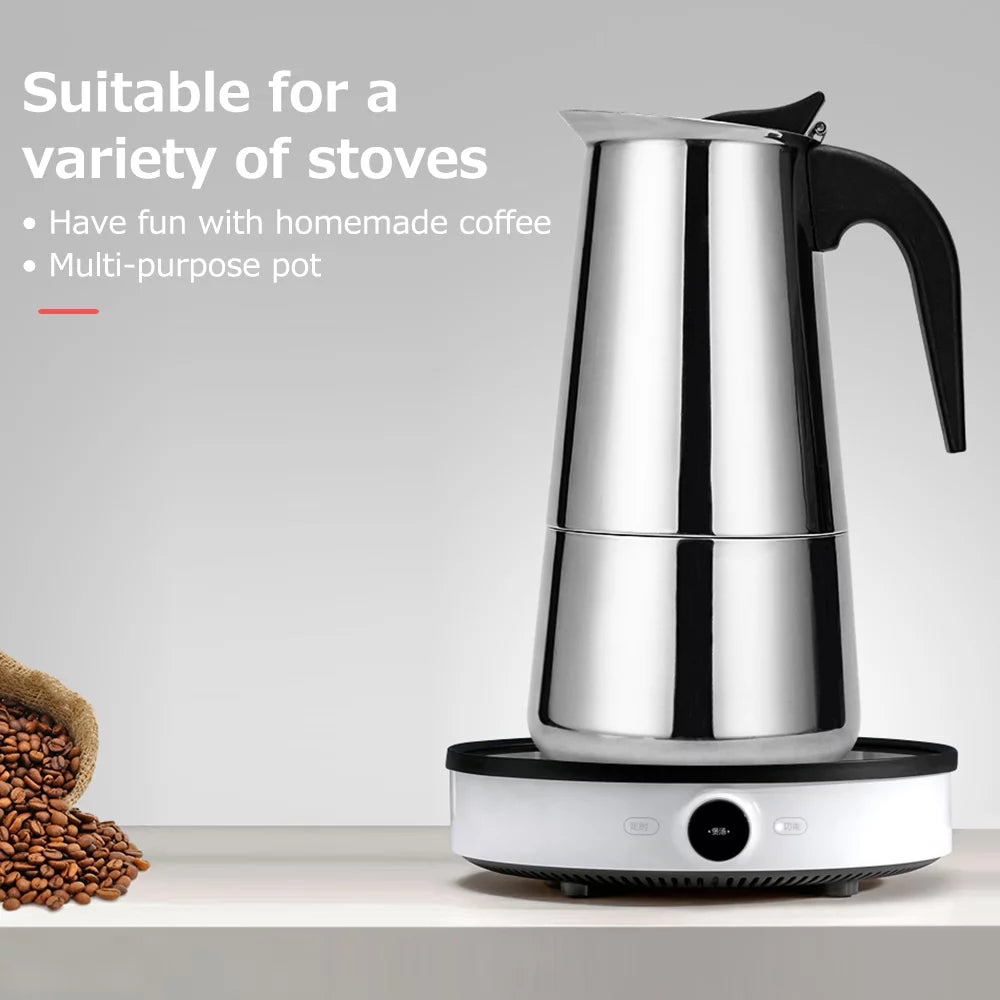 Portable Electric Stainless Steel Coffee Maker O89317