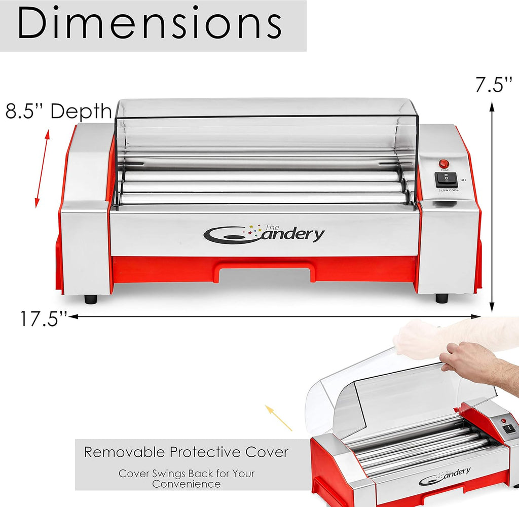 6 Hot Dog Capacity Hot Dog Roller F3062