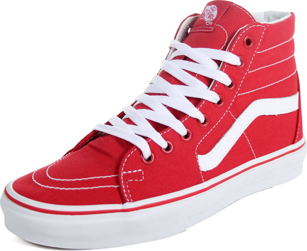 Red Canvas Sk8-Hi I2734
