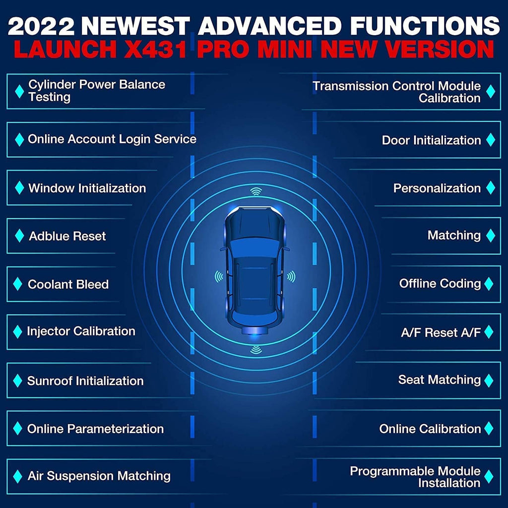 2022 Bidirectional Automotive Diagnostic Scanner C400