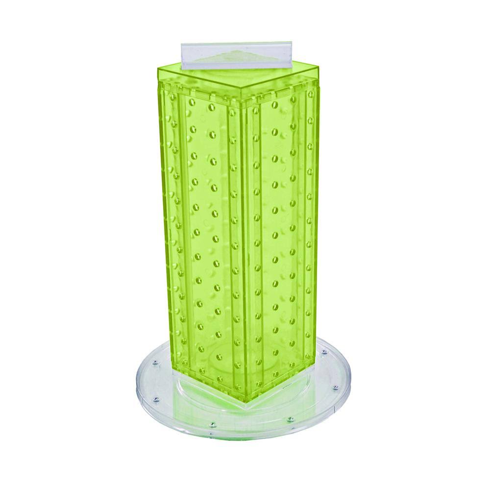 Four-Sided 16 Pocket Revolving Pegboard Q4042