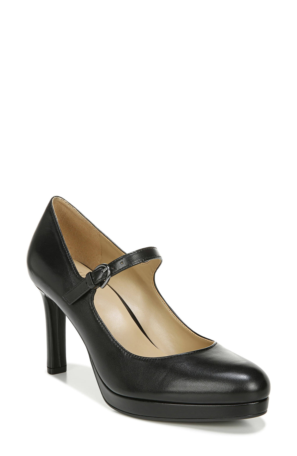 Navy Patent Mary Janes D4762