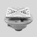 Cast Iron Floor Drain with Nickel Bronze Top F293702