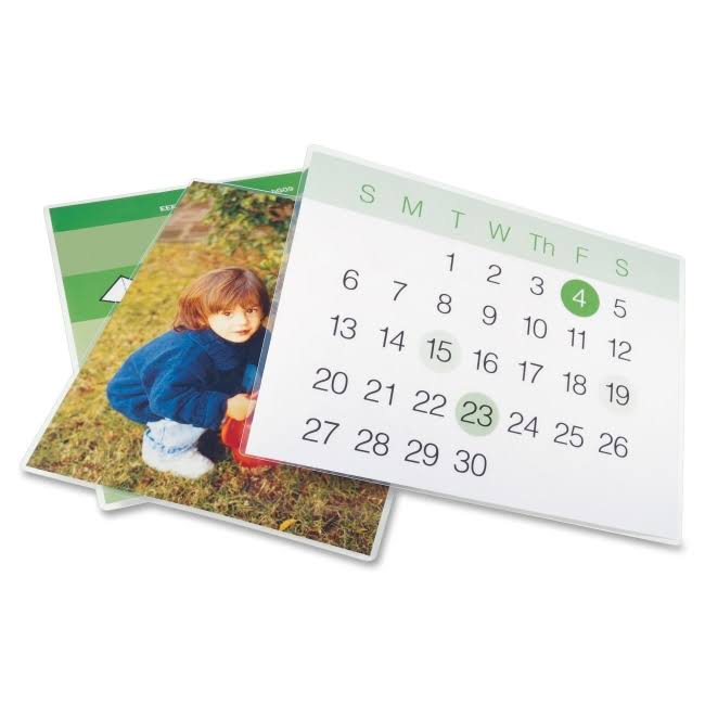 Clear Laminating Pouches, 3 mil, 9 x 12, 10/Pack O121362