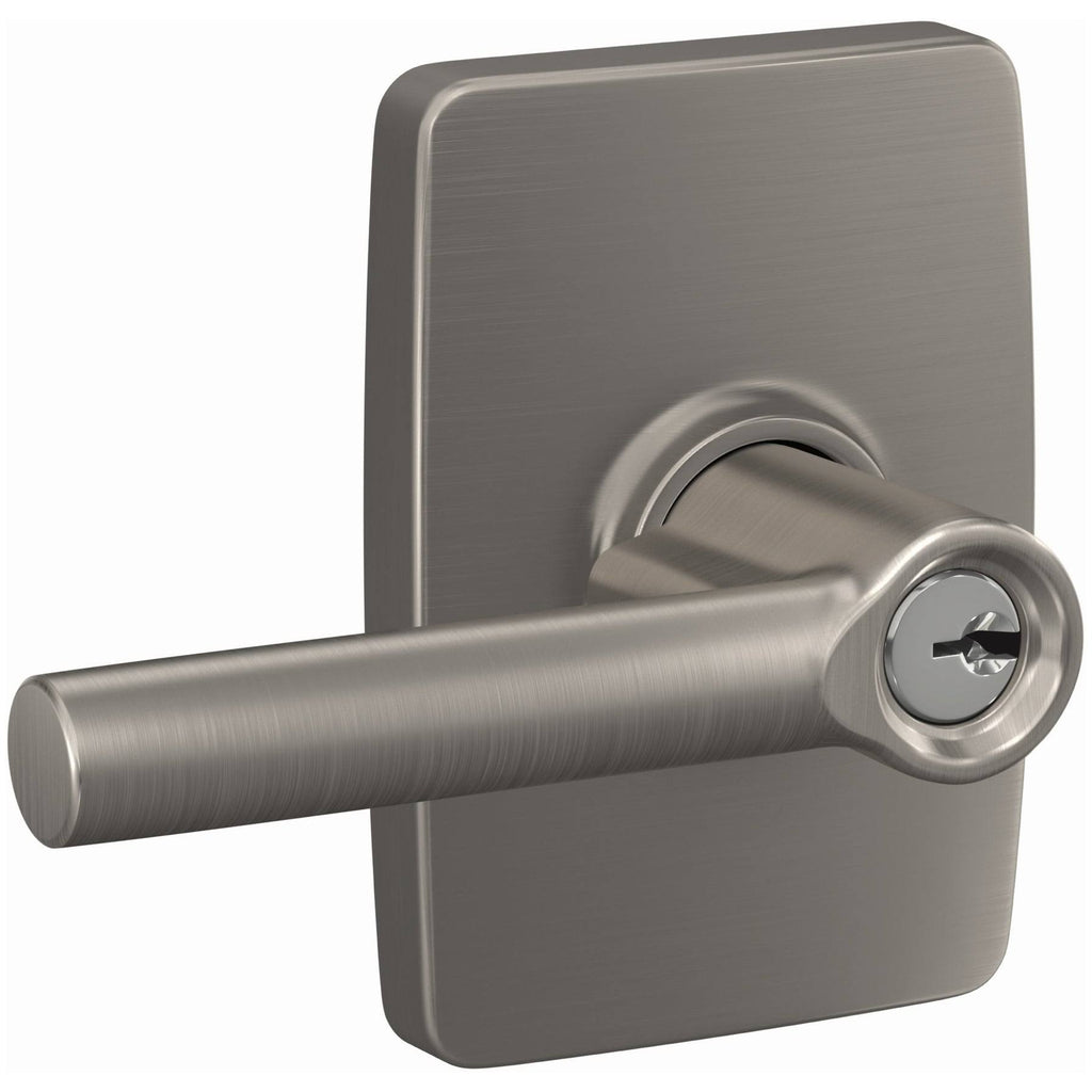 Satin Nickel Passage Door Lever Set V449
